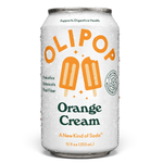 Olipop Orange Cream Sparkling Prebiotic Soda