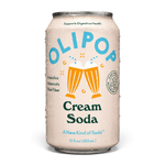 Olipop Cream Soda Sparkling Prebiotic Soda