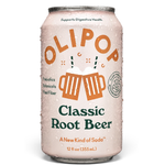Olipop Classic Root Beer Sparkling Prebiotic Soda