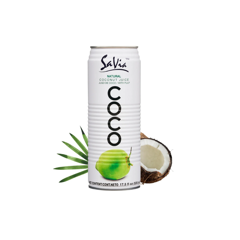 Savia Coconut Water with Pulp – Natural Hydration Drink
