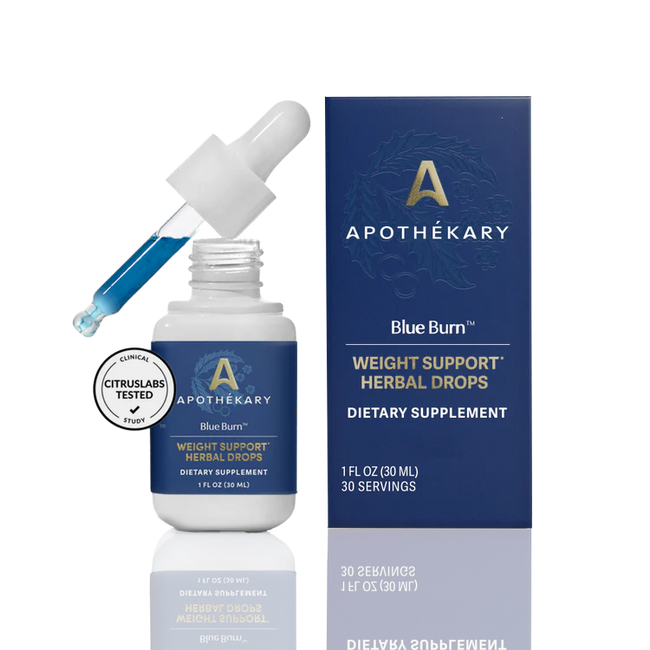 Apothékary Blue Burn Metabolic Support Herbal Drops Hover Image