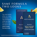 Apothékary Blue Burn Metabolic Support Herbal Drops