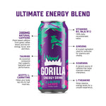 Gorilla Energy Drink Cherry Berry
