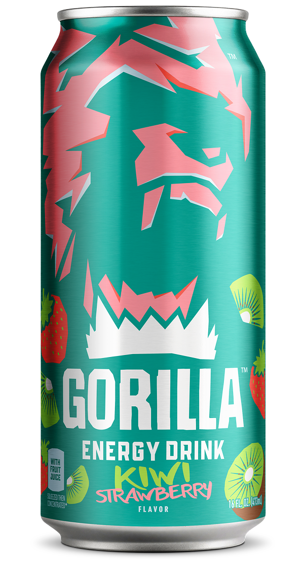 Gorilla Energy Drink Kiwi Strawberry