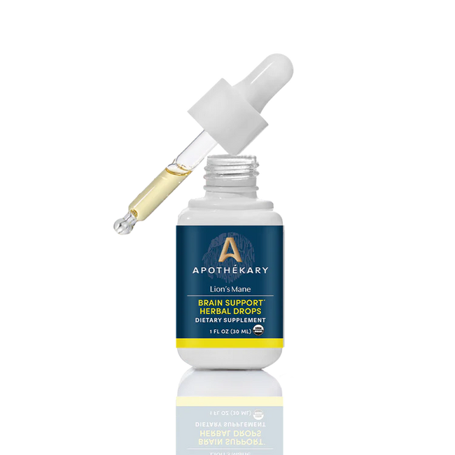 Apothékary Lion’s Mane Herbal Tincture Hover Image