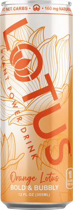 Lotus Plant Power Drink Orange Lotus