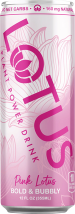 Lotus Plant Power Drink Pink Lotus RTD