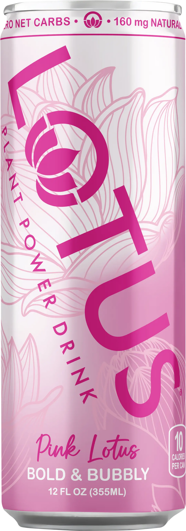 Lotus Plant Power Drink Pink Lotus RTD Main Image