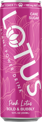 Lotus Plant Power Drink Pink Lotus Raspberry