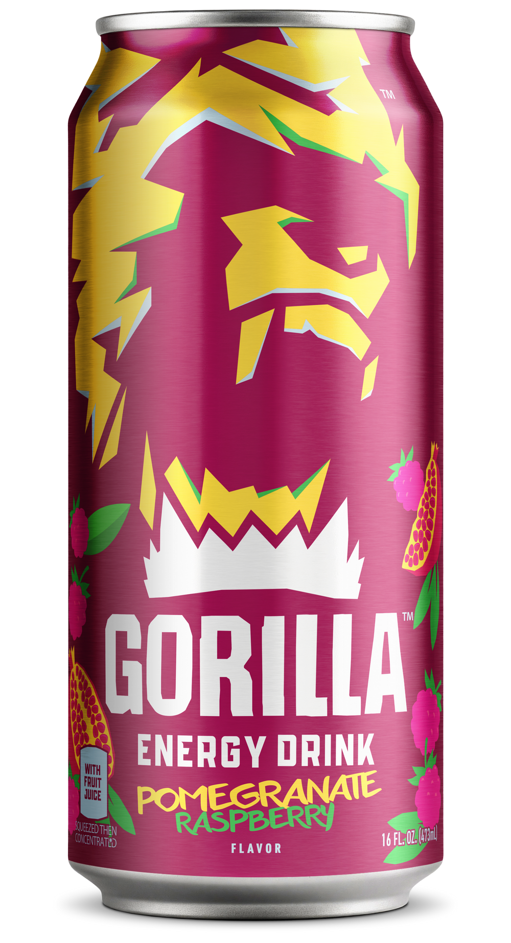 Gorilla Energy Drink Pomegranate Raspberry