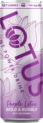 Lotus Plant Power Drink Purple Lotus RTD
