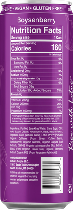 Lotus Plant Power Drink Purple Lotus