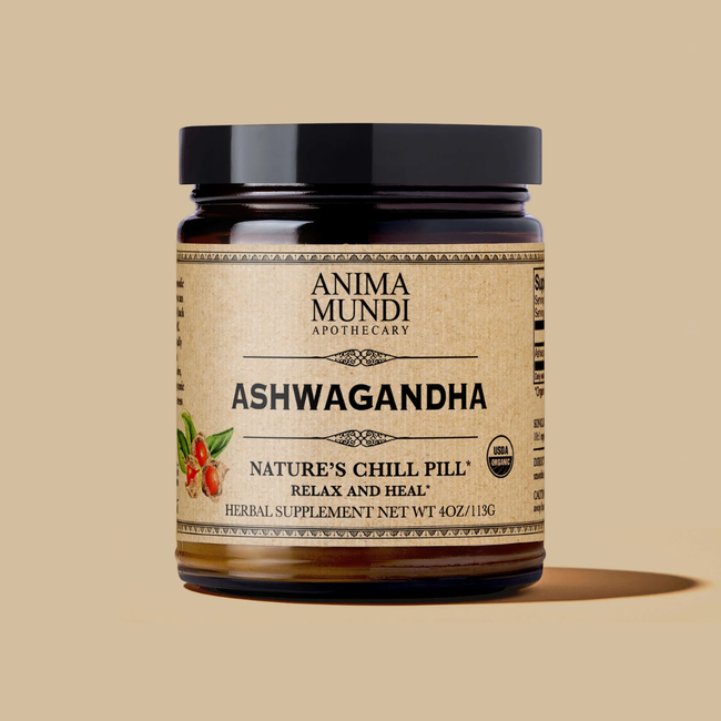 Anima Mundi Ashwagandha Ayurvedic Ginseng Powder Hover Image