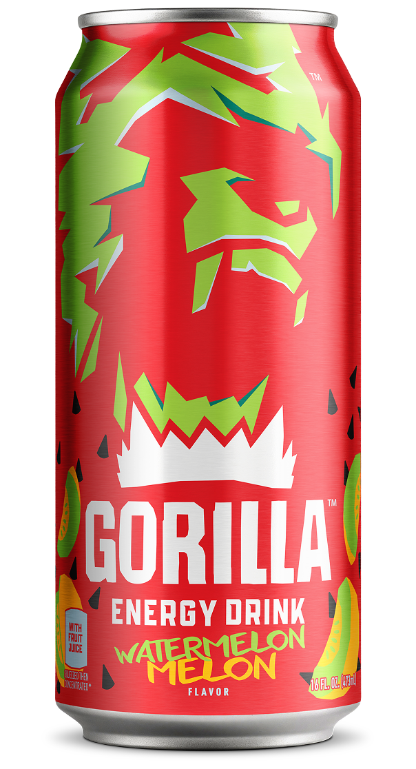 Gorilla Energy Drink Watermelon Melon