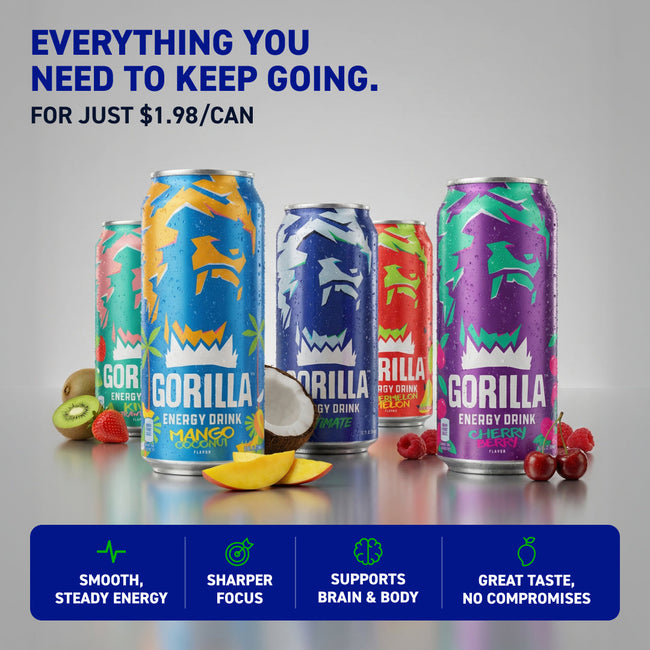 Gorilla Energy Drink Variety Pack Main Image