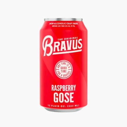 Bravus Non-Alcoholic Raspberry Gose Craft Brew