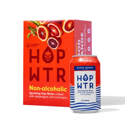 Blood Orange Sparkling Hop Water