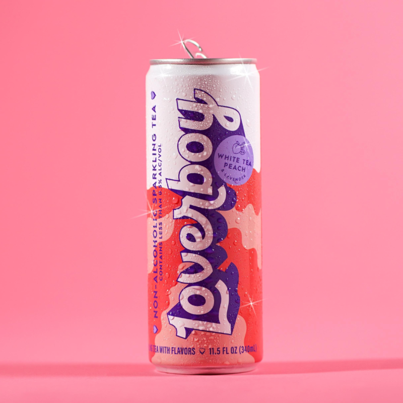 Loverboy Non-Alc White Tea Peach