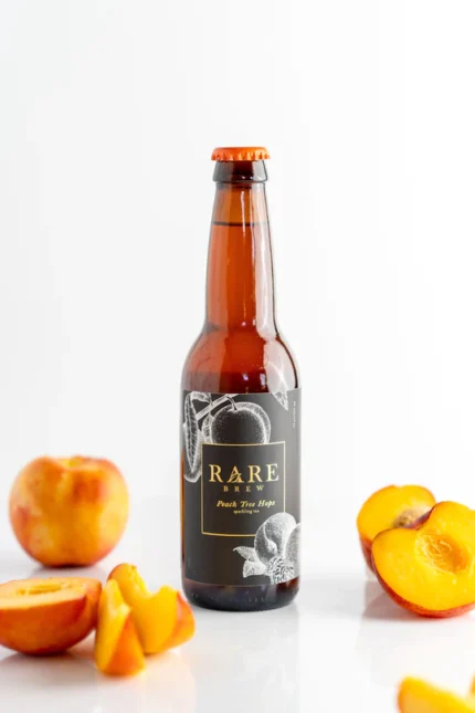 Sparkling Peach Tree Hops Bottles