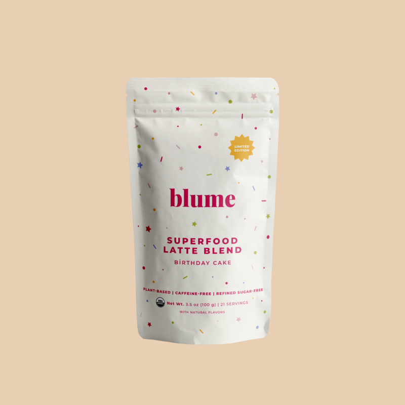 Superfood Latte Powder, Birthday Cake