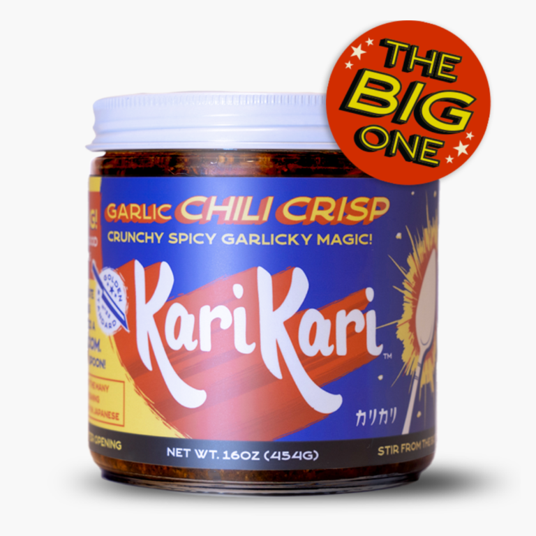 KariKari Garlic Chili Crisp – the Big One (16oz.)