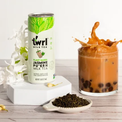 Jasmine Pu’erh Milk Tea