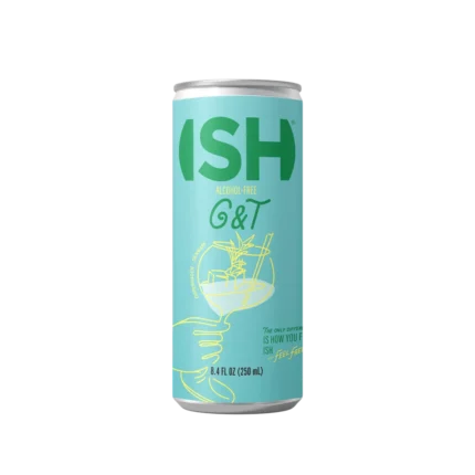 ISH Gin & Tonic Canned Cocktail