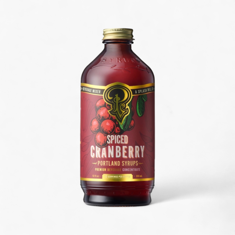 Spiced Cranberry Syrup