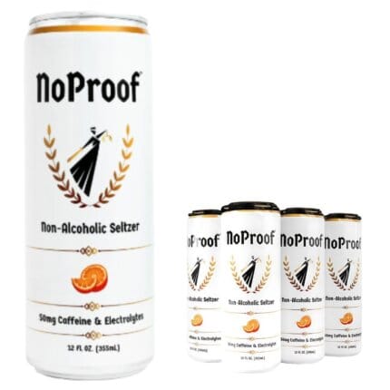 NoProof Energy Seltzer Water