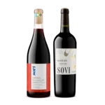 Sovi Non-Alcoholic Red Wine Bottles