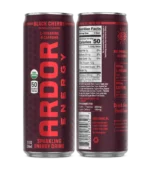 Ardor Energy Black Cherry Sparkling Energy Drink