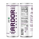 Ardor Vanilla Blackberry Sparkling Energy Water