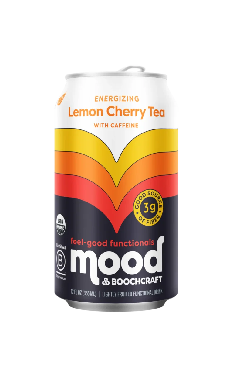 Mood Sparkling Energizing Lemon Cherry Tea