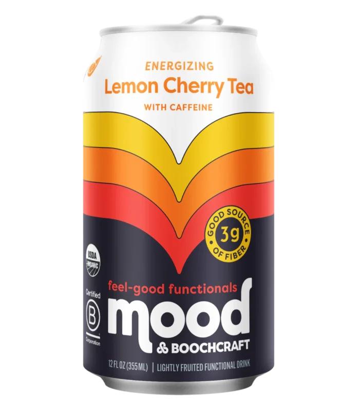 Mood Sparkling Energizing Lemon Cherry Tea