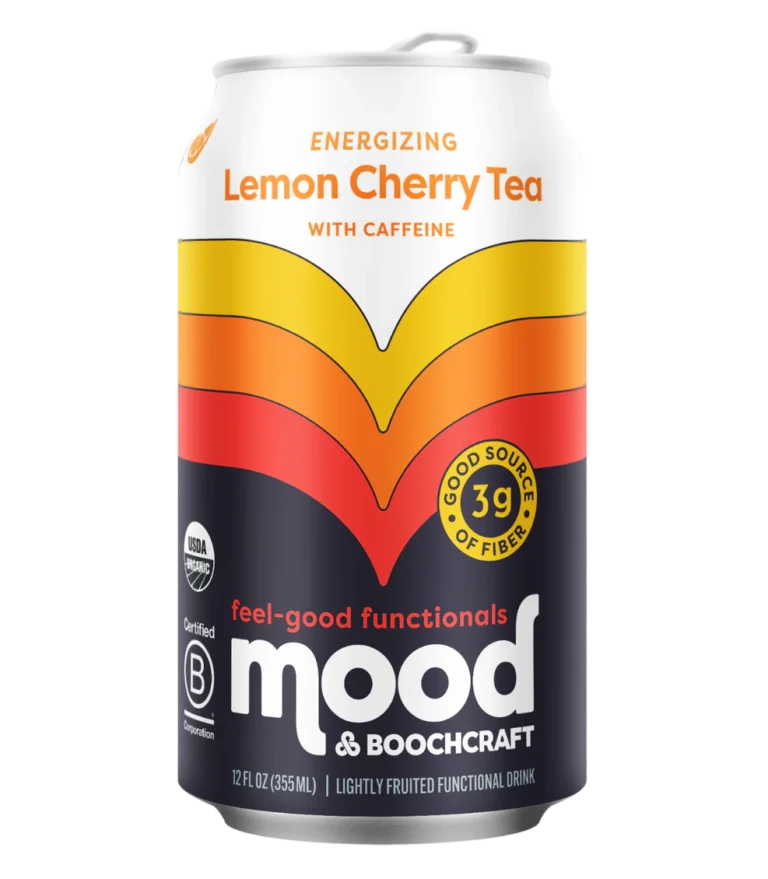 Mood Sparkling Energizing Lemon Cherry Tea