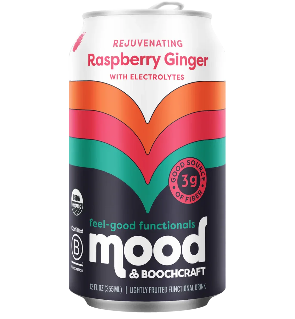 Mood Sparkling Raspberry Ginger Drink Mood Sparkling Raspberry Ginger Drink