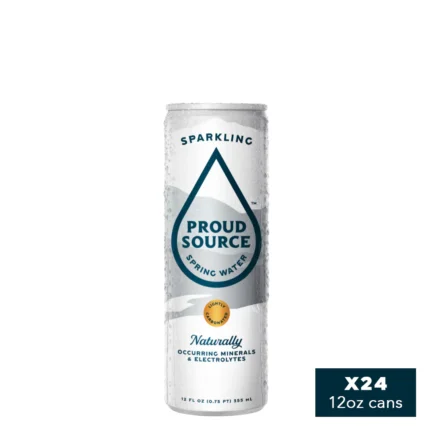 Sparkling Spring Water Cans