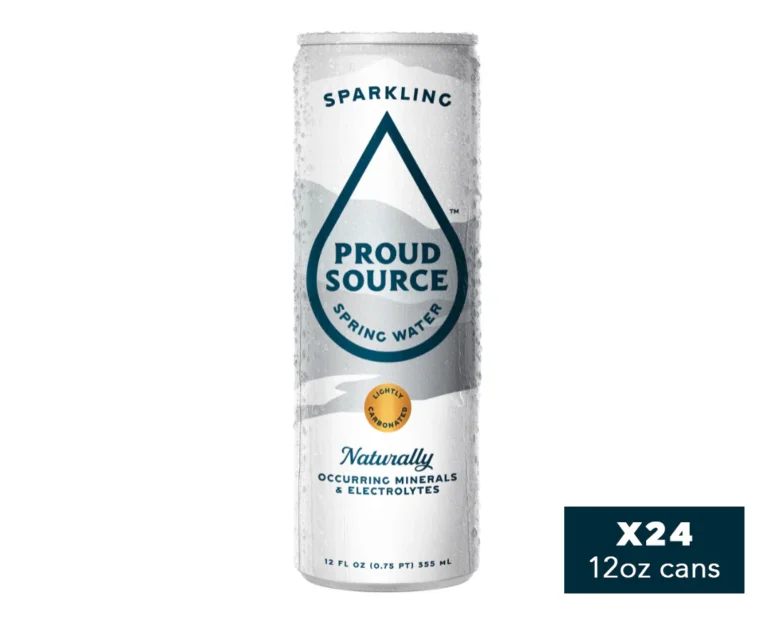Sparkling Spring Water Cans