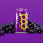 Poppi Grape Prebiotic Sparkling Soda