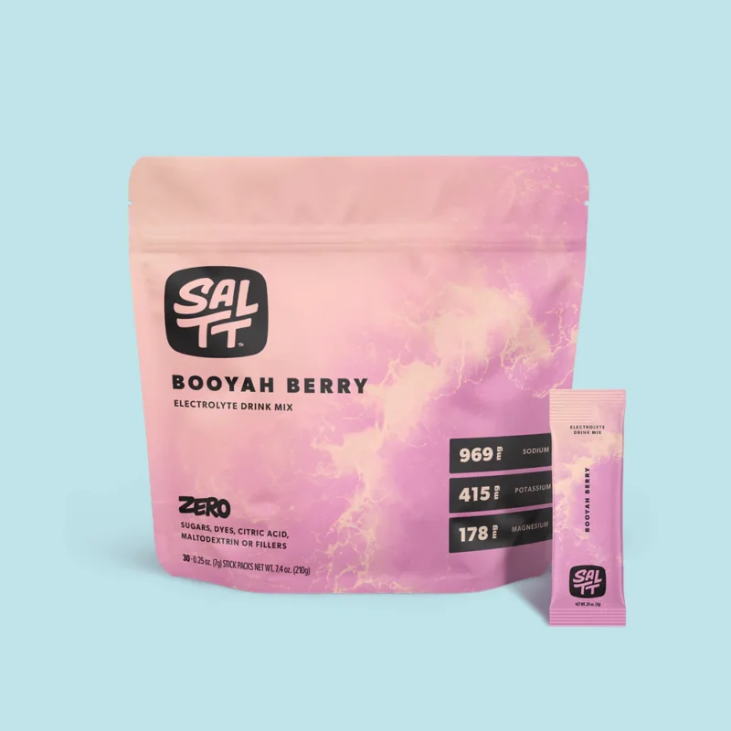SALTT Booyah Berry Electrolyte Powder Drink Mix