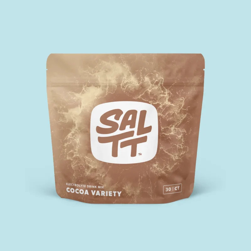 SALTT Cocoa Variety Electrolyte Drink Mix Sticks
