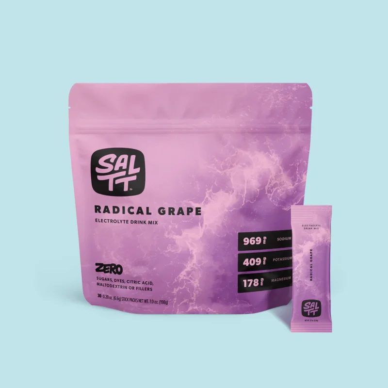 SALTT Radical Grape Electrolyte Powder Drink Mix