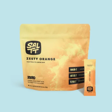 SALTT Zesty Orange Electrolyte Powder Drink Mix